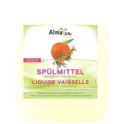 AlmaWin Organik Sıvı Elde Bulaşık Deterjanı  Yalancı İğde özlü  Mandalina Kokulu  5L
