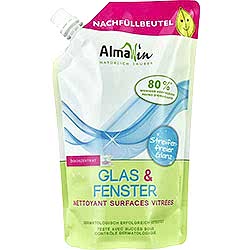 AlmaWin Organik Cam Temizleme Sıvısı  Camsil  500ml Yedek Eko-ambalaj