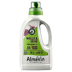 AlmaWin Organik Yün  İpek ve Narin kıyafetler için Çamaşır Deterjanı  Lavanta  750ml