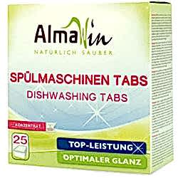 AlmaWin Organik Bulaşık Makinesi Tablet Deterjan 25 adet