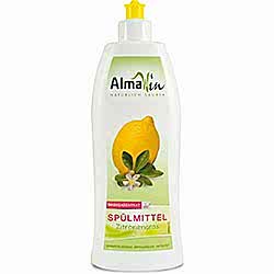 AlmaWin Organik Sıvı Elde Bulaşık Deterjanı  Limonlu  500ml