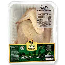 Ayvat Organik Tavuk Yarım  KG 
