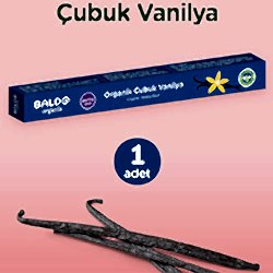 Baldo Organik Çubuk Vanilya  1 Adet 