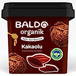 Baldo Organik Kakaolu Ballı Dondurma 400g
