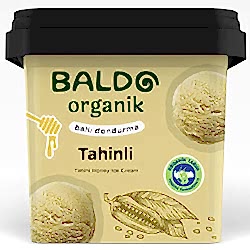 Baldo Organik Tahinli Ballı Dondurma 400g