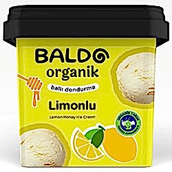 Baldo Organik Limonlu Ballı Dondurma 400g