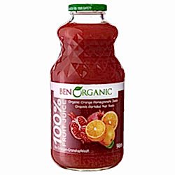 BenOrganic Organik Nar & Portakal Suyu 946ml