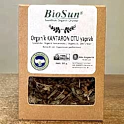 Biosun Organik Yaprak Kantaron Otu 50g