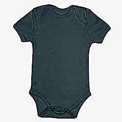 OrganicKid Organik Bebek Kısa Kollu Body  Mavi  18-24 ay 