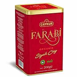 Çaykur Organik Farabi Çayı 200g  Teneke Kutu 