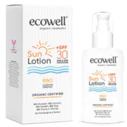 Ecowell Organik Güneş Losyonu  SPF 30  150ml