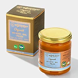 Eğriçayır Organik Arısütü Bal Polen Karışımı 240g