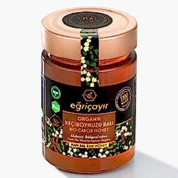 Eğriçayır Organik Keçiboynuzu  Harnup  Balı 450g