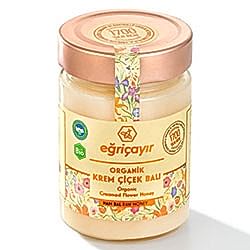Eğriçayır Organik Krem Çiçek Balı 450g