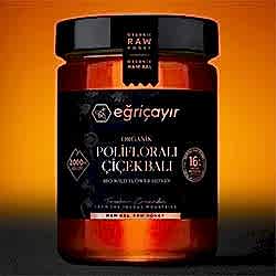 Eğriçayır Organik Polifloralı  Yabani  Çiçek Balı 850g