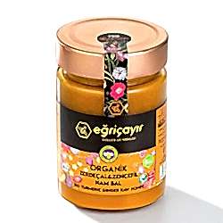 Eğriçayır Organik Zerdeçallı Zencefilli Ham Bal 415g