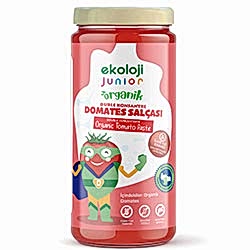 Ekoloji Junior Organik Tuzsuz Domates Salçası 230g