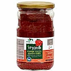 Ekoloji Market Organik Domates-Biber Salçası  Tatlı  Tuzsuz  650g