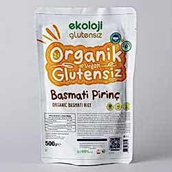Ekoloji Market Organik Basmati Pirinç 500g