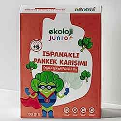 Ekoloji Junior Organik Glütensiz Pankek Karışımı  Ispanaklı  100g