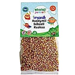 Ekoloji Junior Organik Ruşeymli Sebzeli Kuskus 250g