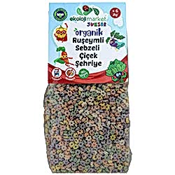 Ekoloji Junior Organik Ruşeymli Sebzeli Çiçek Şehriye 250g