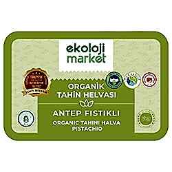 Ekoloji Market Organik Tahin Helvası  Antep Fıstıklı  200g
