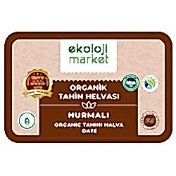 Ekoloji Market Organik Tahin Helvası  Hurmalı  200g