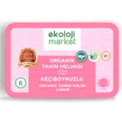 Ekoloji Market Organik Tahin Helvası  Keçiboynuzlu  200g