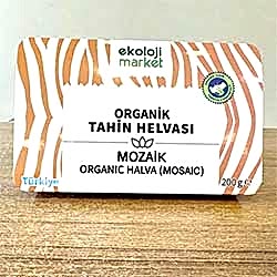 Ekoloji Market Organik Tahin Helvası  Mozaik  200g