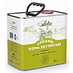 Elta Ada Organik Sızma Zeytinyağı 2L  teneke 