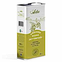 Elta Ada Organik Sızma Zeytinyağı 5L  Teneke 
