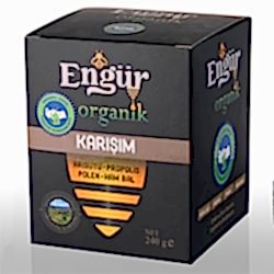 Engür Organik Karışım  Arısütü  Propolis  Polen  Ham Bal  240g