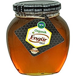 Engür Organik Tozanlı Vadisi Karakovan Süzme Ham Bal 500g