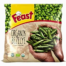 Feast Organik Dondurulmuş Bezelye 450g