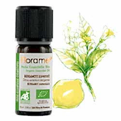 Florame Organik Bergamot  Citrus aurantium bergamia  Esansiyel Yağı 10ml