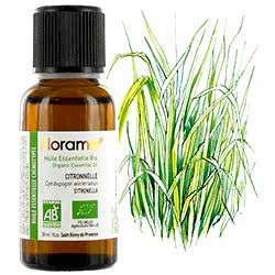 Florame Organik Citronella Limonotu  Cymbopogon winterianus  Esansiyel Yağı 10ml