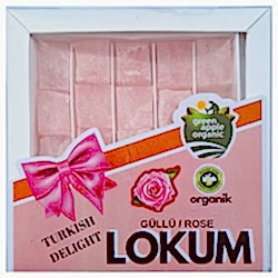 Greenapple Organik Lokum  Güllü  300g