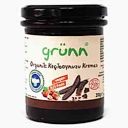 Grünn Organik Fındıklı Keçiboynuzu Kreması 200g