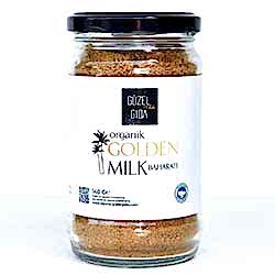 GÜZEL GIDA Organik Altın Süt Tozu 140g