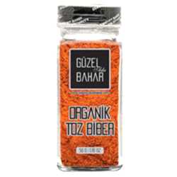 GÜZEL GIDA Organik Tatlı Toz Biber 50g