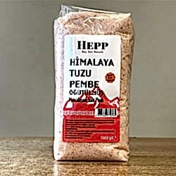 HEPP Pembe Himalaya Tuzu  Öğütülmüş  1Kg