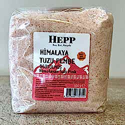 HEPP Pembe Himalaya Tuzu  Öğütülmüş  500g