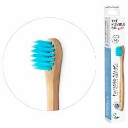 Humble Brush Ekolojik Bambu Bebek Diş Fırçası  Çok Yumuşak  Mavi 
