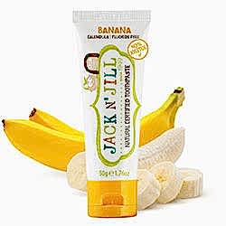 Jack N' Jill Doğal Diş Macunu  Muz  50ml