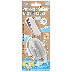 Jack N' Jill Silikon Parmak Fırça 2'li Set  6-12 Ay  1  Aşama 