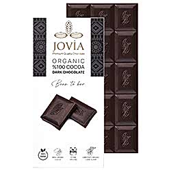 Jovia Organik Bitter Çikolata  %100 Kakao  75g