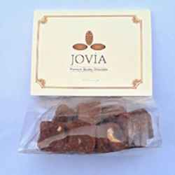 Jovia Organik Çikolata Kaplı Narlı Bademli Lokum 100g