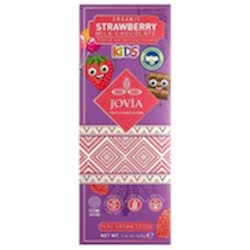 Jovia Organik Sütlü Çikolata  Çilekli  40g