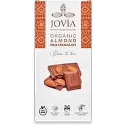 Jovia Organik Sütlü Çikolata  Bademli  85g